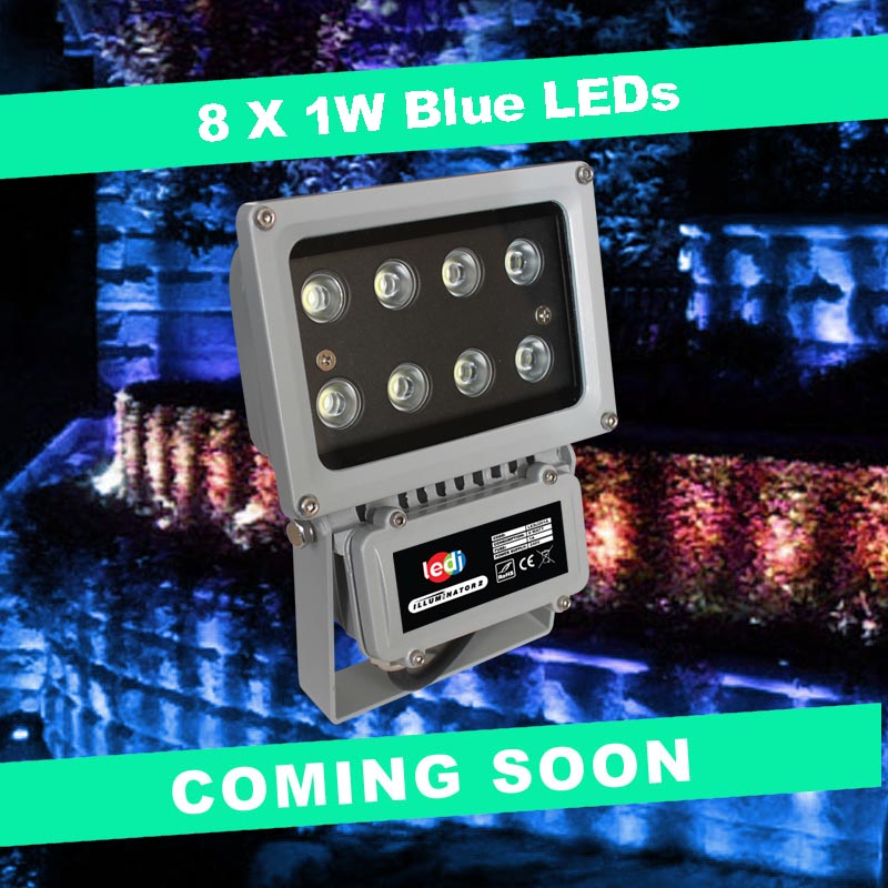 LEDJ Illuminator 2 Blue floodlight alt1